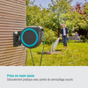 GARDENA Avvolgitubo automatico da parete RollUp L 30 m con bordo bianco