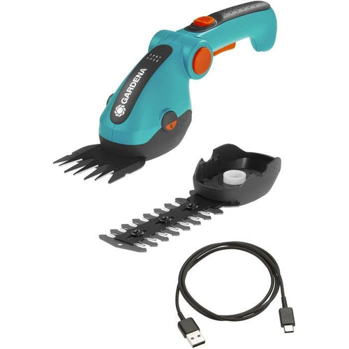 Kit Cisaille A Gazon ComfortCut Li + Bush Sullo Blade - 3,6 V/3.0 AH - Protezione di lame per cavi USB -C - 9888-20