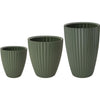 Vaso per fiori - Garden ID - Fancy - 40 x 58 cm - Per giardino, balconi o interni - Verde lime