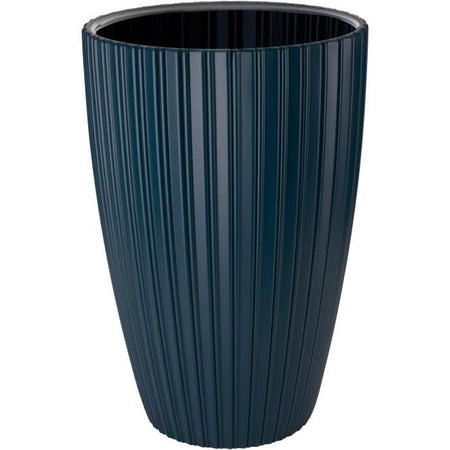 Vaso per fiori - Garden ID - Fancy - 40 x 58 cm - Per giardino, balconi o interni - Blu petrolio