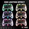 Konix - Controller wireless Crystal per Nintendo Switch, Switch OLED, PC e PS4