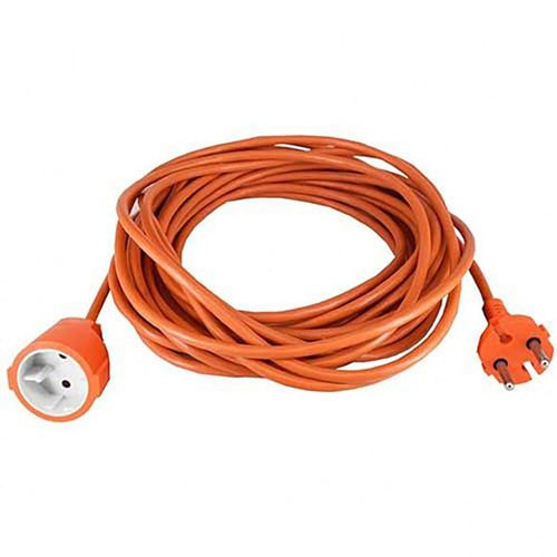 Prolunga - GENERICA - H05VVF 2x1,5 - 25 m - Arancione - Uso esterno