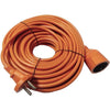 Prolunga - GENERICA - H05VVF 2x1,5 - 25 m - Arancione - Uso esterno