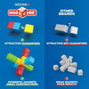 Blocchi magnetici - GEOMAG - Magicube 060 - 6 pezzi - Impilabili - Plastica riciclata