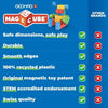 Blocchi magnetici - GEOMAG - Magicube 060 - 6 pezzi - Impilabili - Plastica riciclata
