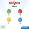 Set di costruzioni magnetiche - GEOMAG - Magicube Recycled Creative Set - 8 pezzi - Plastica riciclata - Da 1 anno
