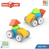 Blocchi magnetici - GEOMAG - Magicube 308 - 10 pezzi - Varie forme - Veicoli - Plastica riciclata