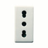 PRESA BIPASSO 2P+T 16A SERIE GEWISS SYSTEM COLORE BIANCO