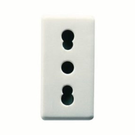 PRESA BIPASSO 2P+T 16A SERIE GEWISS SYSTEM COLORE BIANCO