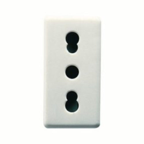PRESA BIPASSO 2P+T 16A SERIE GEWISS SYSTEM COLORE BIANCO