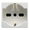 PRESA SCHUKO 2P+T 16A SERIE GEWISS SYSTEM COLORE BIANCO