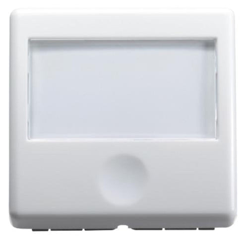 PULSANTE CON TARGA P.NOME 2M ILLUM.SY/WT