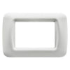 PLACCA 3 POSTI COLORE BIANCO NUVOLA TOP SYSTEM