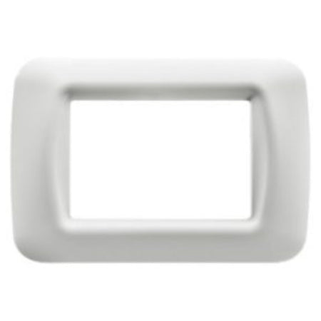 PLACCA 3 POSTI COLORE BIANCO NUVOLA TOP SYSTEM