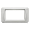 PLACCA 4 POSTI COLORE BIANCO NUVOLA TOP SYSTEM