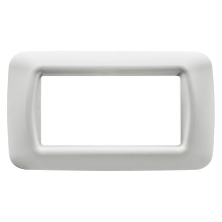 PLACCA 4 POSTI COLORE BIANCO NUVOLA TOP SYSTEM