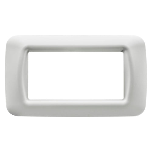 PLACCA 4 POSTI COLORE BIANCO NUVOLA TOP SYSTEM