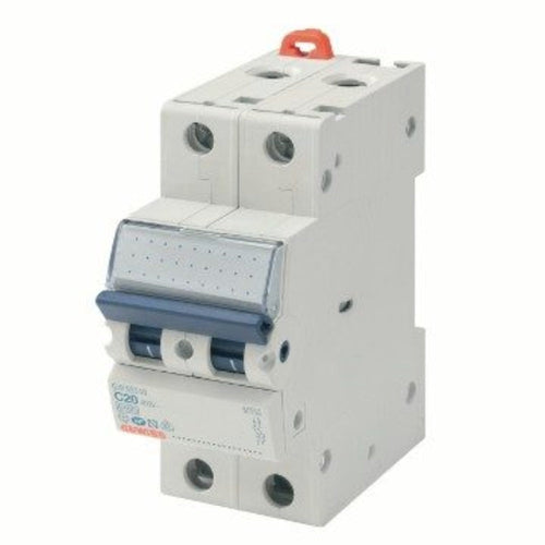 INTERRUTTORE MAGNETOTERMICO - MT45 - 1P+N CURVA C 6A - 2 MODULI