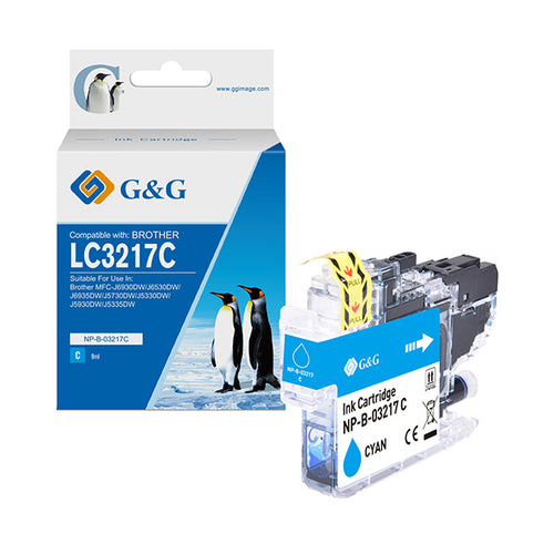 Cartuccia Ink Compatibile Gg Ciano Per Brother Mfc-J6930Dw/J6530Dw/J6935Dw/J573