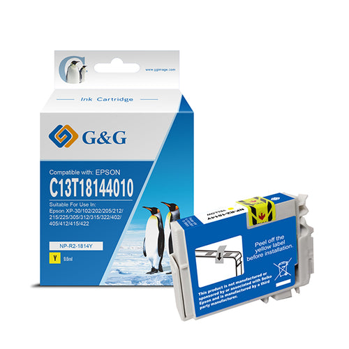 Cartuccia Ink Compatibile Gg Giallo Per Epson P-30/102/202/205/305/402/405