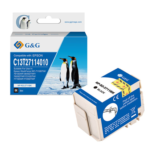 Cartuccia Ink Compatibile Gg Nero Per Epson Workforce Wf-3620Dwf/Wf-7110Dtw/W