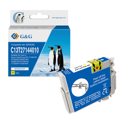 Cartuccia Ink Compatibile Gg Giallo Per Epson Workforce Wf-3620Dwf/Wf-7110Dtw