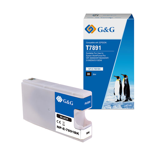 Cartuccia Ink Compatibile Gg Nero Per Epson Workforce Pro Wf-5690Dwf/ Wf-5620Dw
