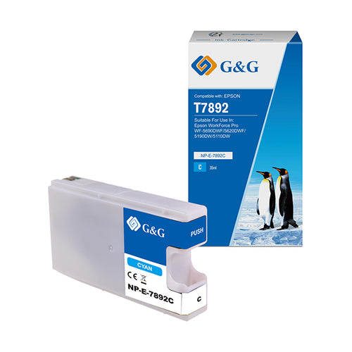 Cartuccia Ink Compatibile Gg Ciano Per Epson Workforce Pro Wf-5690Dwf/ Wf-5620D