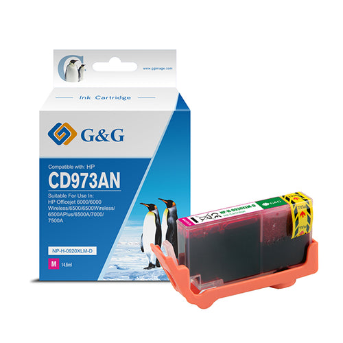 Cartuccia Ink Compatibile Gg Magenta Per Hp Officejet 6000/6500/7000/7500A