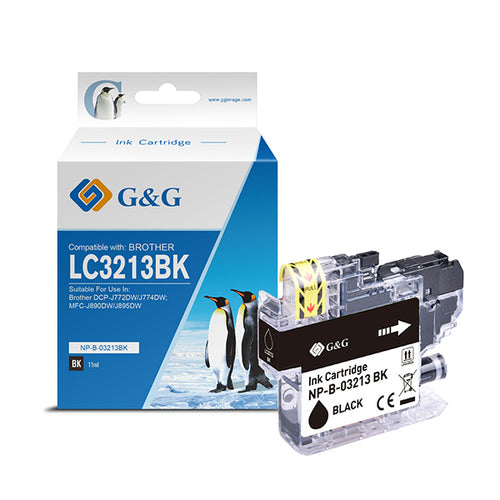 Cartuccia Ink Compatibile Gg Nero Per Brother Dcp-J772Dw/J774Dwmfc-J890Dw