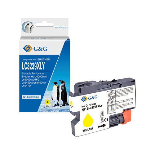 Cartuccia Ink Compatibile Gg Giallo Per Brother Hl-J6000Dw/J6100Dwmfc-J5945Dw