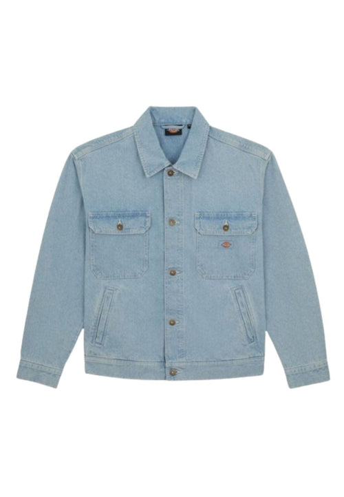 DICKIES camicia di jeans MADISON JACKET VNTG BLUE da uomo
