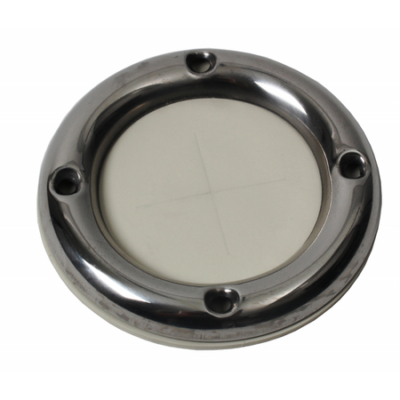 Ghiera Passac.Inox C/Gomma Mm.90