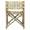 Sedia regista Mimosa in legno di Bamboo, 60 x 44 x 88 cm