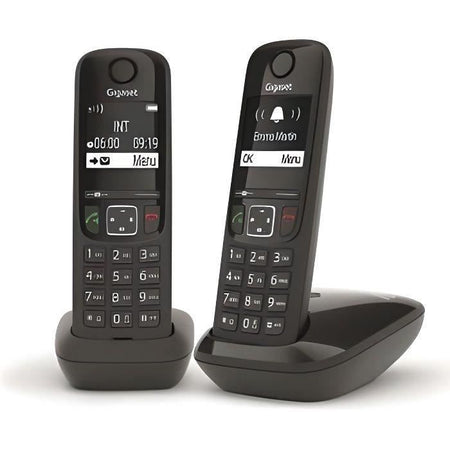 Telefono fisso GIGASET AS690 Duo Bianco
