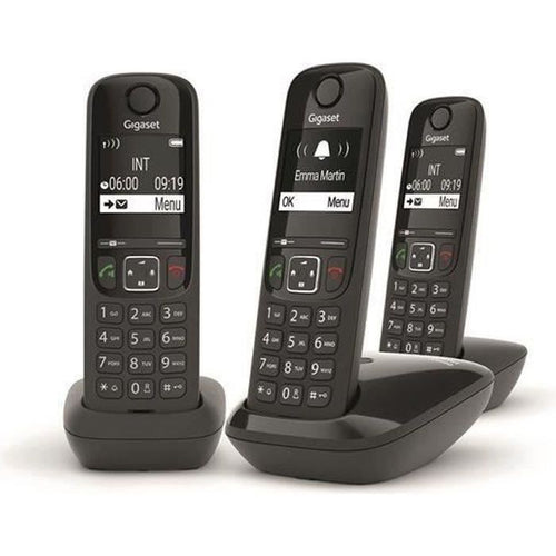Telefono fisso GIGASET AS690 Trio Nero