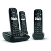 Telefono fisso GIGASET AS690 A Trio Black