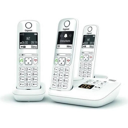 Telefono Fisso GIGASET AS690 A Trio Bianco