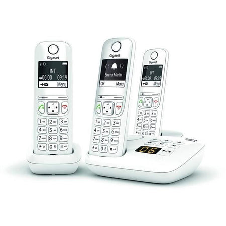 Telefono Fisso GIGASET AS690 A Trio Bianco