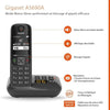 Telefono fisso GIGASET AS690 A Quattro Nero