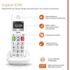 Telefono fisso GIGASET E290 Duo Bianco