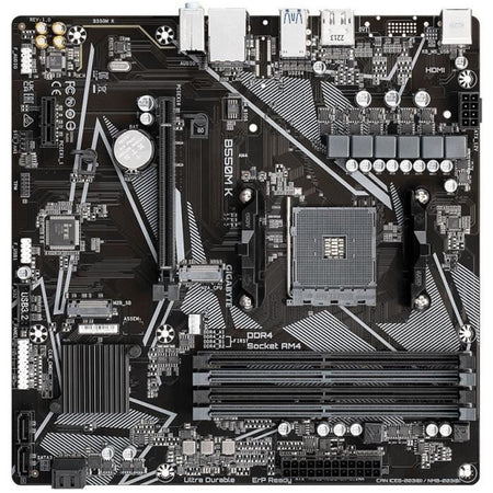 Scheda madre - GIGABYTE - B550M K - Socket AM4 - DDR4 fino a 128 GB - PCIe 4.0 x16