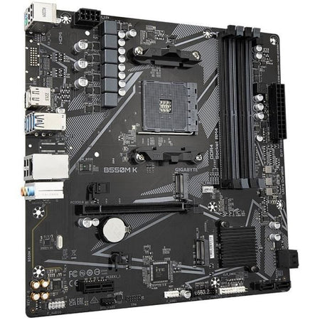 Scheda madre - GIGABYTE - B550M K - Socket AM4 - DDR4 fino a 128 GB - PCIe 4.0 x16