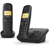 Gigaset A270 A Duo con segreteria telefonica Nero