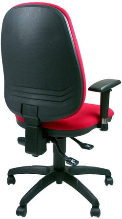 Poltrona ergonomica da ufficio operativo con schienale regolabile