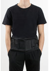 GCDS T-SHIRT BAND LOGO NYLON REGULAR T-SHIRT da uomo