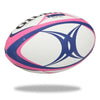 Pallone da rugby GILBERT Touch - Misura 4 - Uomo - Rosa e blu