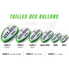 Rugby Ball - Gilbert - G -Tr4000 - Size 3 - Ciel