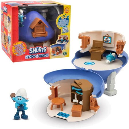 Casetta da gioco - GIOCHI PREZIOSI - I Puffi - Casa magica con 1 statuina e accessori - da 3 anni - PUF28