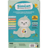 Peluche Parlante - Gipsy Toys - Siméon, il narratore di emozioni - 28 cm - Verde Acqua